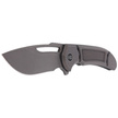 WE Knife Minax Gray Titanium, Gray Stonewashed CPM 20CV by Ferrum Forge (2007B)