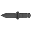 Demko Armiger 4 Spear Point Knife Black TPR, Black Powder Coated 80CrV2 by Andrew Demko (ARM4-80CrV2-BLK-SPR)