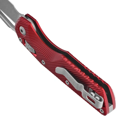 Nóż składany Microtech MSI S/E Fluted Merlot Aluminium, Apocalyptic M390MK by Tony Marfione (210-10APFLMR)