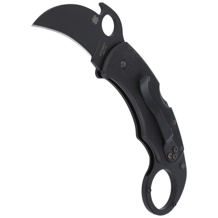 Nóż składany Spyderco Karambit Karahawk G-10 All Black (C170GBBKP)