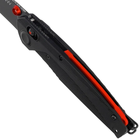 Nóż składany ANV A100 BB Black GRN, Black DLC Sleipner (ANVA100-019)