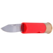 Nóż składany Martinez Albainox Cartridge Cal. 12 Red ABS, Satin 3Cr13Mov (18496)