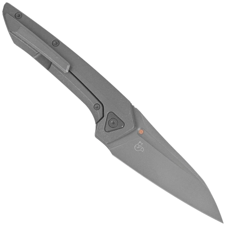 Bestech VK-Navi Knife Dark Titanium, Dark Bead Blasted / Stonewashed MagnaCut by Vulpex Knives (BT2404B)