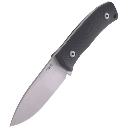 Nóż LionSteel Bushcraft G10 Black, Satin Blade (M4 G10)