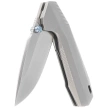 Remette RT-WK1-A Disassemble Knife Gray Titanium, Hand Grinding Pearlescent M390