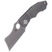 Nóż składany Spyderco Stovepipe Titanium CPM 20CV Plain (C260TIP)