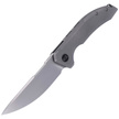 Nóż WE Knife Quixotic Gray Titanium, Silver Bead Blasted CPM 20CV (WE21016-1)