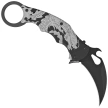 Fox The Spirit Karambit Knife Black Aluminum, Black N690Co (FX-599 ALB-1)