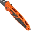 Microtech Socom Elite S/E-M Knife Orange Aluminum, Black M390MK by Tony Marfione (160-1OR)