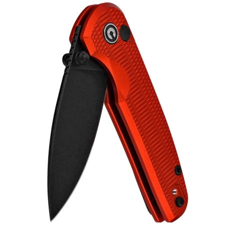 Civivi Mini Shakan Knife Red Aluminum, Black Stonewashed Nitro-V (C20052F-2)
