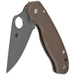 Nóż składany Spyderco Para 3 Lightweight Sprint Run Brown FRN, Stonewashed CPM 15V by Sal, Eric Glesser (C223PBN15V)