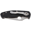Spyderco Persistence G-10 Black PlainEdge Knife (C136GP)