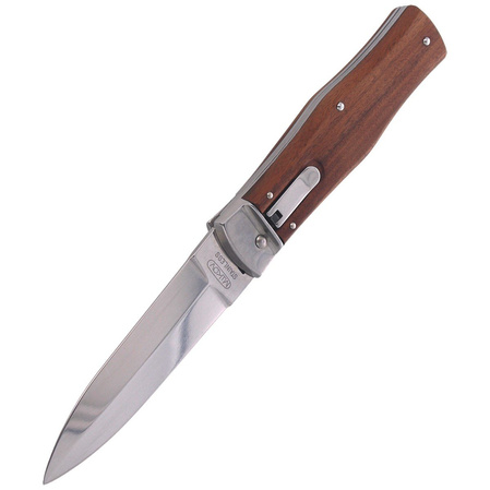 Mikov Predator Classic Palisander Wood Automatic Knife (241-ND-1/KP)