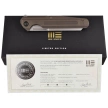 WE Knife Reiver LE No xxx/260 Bronze Titanium, Silver Bead Blasted CPM S35VN knife(WE16020-3)