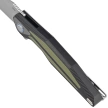 Nóż składany RikeKnife Tulay Integral Black G10/OD Green G10 Inlay, Satin 154CM (RK-TULAY-BOG)
