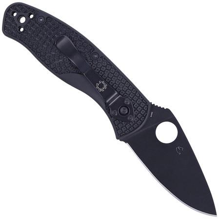 Spyderco Persistence Lightweight Knife Black FRN, Black 8Cr13MoV by Eric Glesser (C136PBBK)