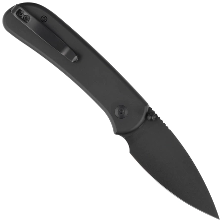 Civivi Qubit Black Aluminum, Black Stonewashed 14C28N (C22030E-1)