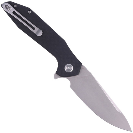 Kubey Knife Nova Black G10, Bead Blasted D2 (KU117A)