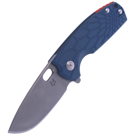 Nóż FOX Core FRN Blue, Stone Washed by Jesper Voxnaes (FX-604 BL)