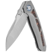 Remette Kestrel Knife Gray Titanium/Copper Foil Carbon Fiber, Satin CPM S35VN (RTPO-C)