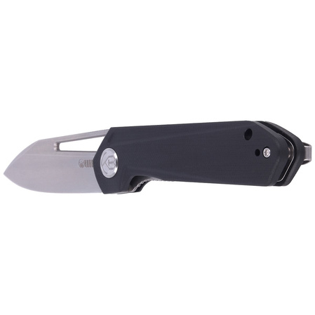 Nóż składany Kubey Royal Black G10, Beadblasted D2 by Colin Maisonpierre (KU321A)