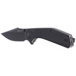 Sencut Knife Actium Black G10, Black Stonewashed D2 (SA02C)