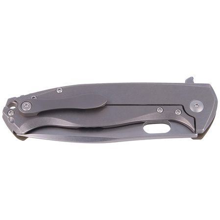 Nóż Viper Fortis Green G10, Stone Washed by Jesper Voxnæs (V5952GG)