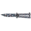 Martinez Albainox Balisong 3D Skulls Printed Steel, 3D Skulls Printed 3Cr13Mov (02220)