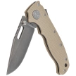 Nóż składany Demko AD20.5 Clip Point Coyote Tan G10, Stonewashed CPM S35VN by Andrew Demko (205-S35-CPCT)