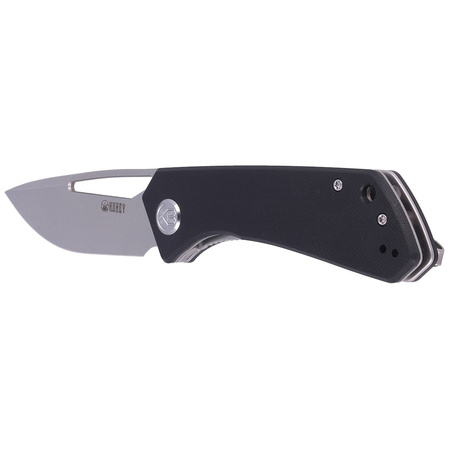 Nóż składany Kubey Thalia Black G10, Beadblasted D2 (KU331A)
