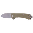Nóż składany Sencut Scepter Olive Micarta, Stonewashed 9Cr18MoV (SA03E)