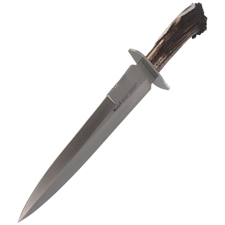 Muela Bear-24S Remate Crown Stag Knife, Satin X50CrMoV15