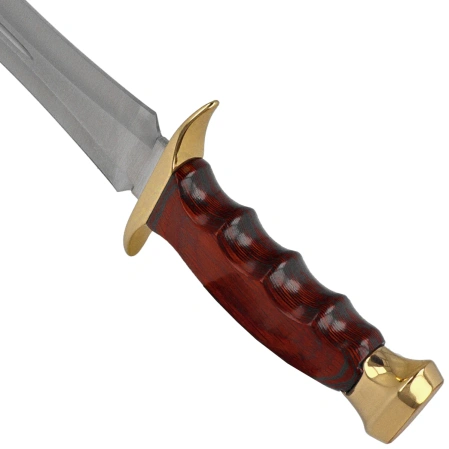 Muela BW-24 Remate Knife Pakka Wood, Satin X50CrMoV15