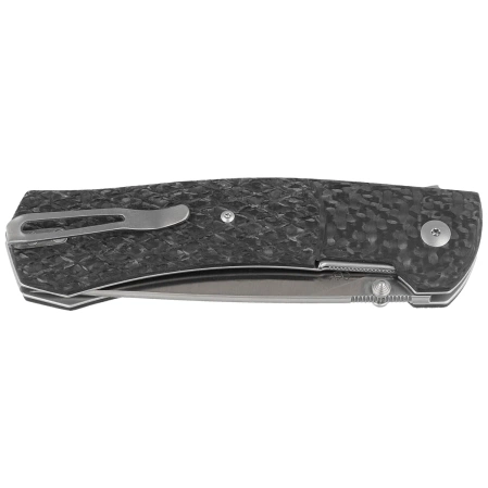 iper Safe Carbon Fiber, Satin M390 by Fabrizio Silvestrelli knife (V6018FC3D)