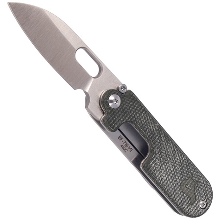 Nóż BlackFox Bean Gen2 Green Micarta, Satin by Panchenko (BF-719 MI)