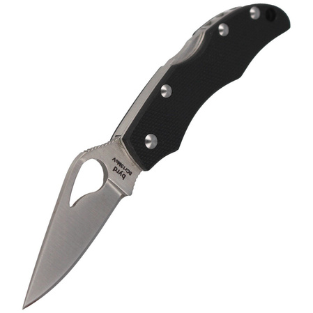 Nóż Spyderco Byrd Finch 2 G-10 Black, Plain (BY11GP2)