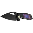 Nóż składany Kubey KB Knives Coeus Black Titanium/Timascus, Black DLC CPM S35VN (KB286B)