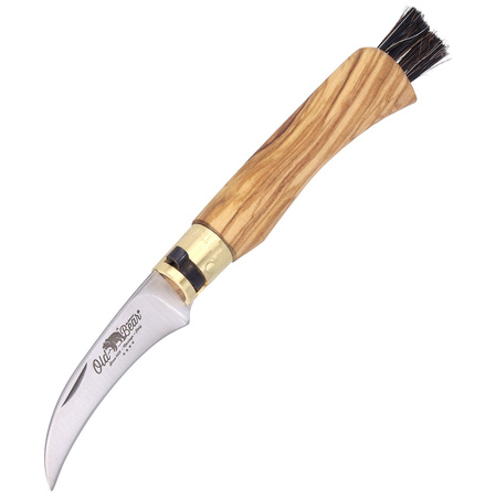 Nóż składany Antonini Old Bear Mushroom Olive 190mm (AE 9387/19_LU)