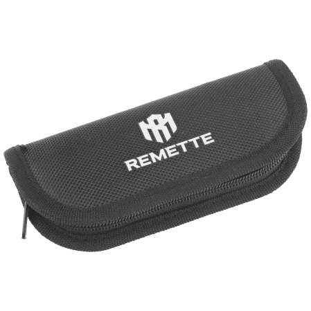 Remette Aurora Knife Gray Titanium/Carbon Fiber, Manual Fine Grinding Satin Surface/Pearlescent Surface M390 (AURA-D)