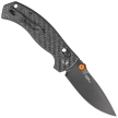 Fox Anzu Carbon Fiber 3K, Black PVD MagnaCut by Les George Knife (FX-560 CFOR)