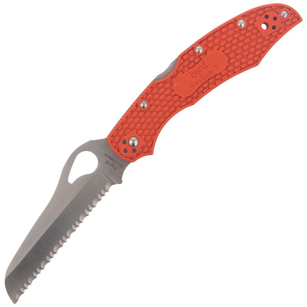 Nóż Spyderco Byrd Cara Cara Rescue 2 FRN Orange, Spyder (BY17SOR2)