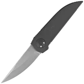 Nóż grawitacyjny Paragon Phoenix Black Aluminium, Satin CPM S35VN (PHOENIX-CB-S)