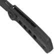 Nóż składany Reate PL-XF-2 Black Micarta/G10 Inlay, Black PVD Nitro-V