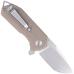 Nóż Kubey Knife Campe, Khaki G10, Bead Blasted D2 (KU203G)