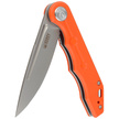 Kubey Knife Mizo Orange G10, Bead Blast AUS-10 by Tiguass (KU312I)