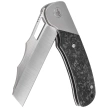 Nóż składany Bestech Syn Grey Titanium / Marble Carbon Fiber, Hand Rubbed Satin Elmax by Evolved EDC (BT2306A)