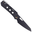 Nóż składany WE Knife Vision R Black Titanium, Black Stonewashed CPM 20CV by Snecx Tan (WE21031-2)