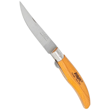 Nóż składany MAM Iberica z blokadą, Orange Beech Wood, Steel HD (2011-OR)