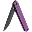 Bestech Ink Knife Purple Titanium, Black PVD MagnaCut by Denis Simonutti (BT2502C)