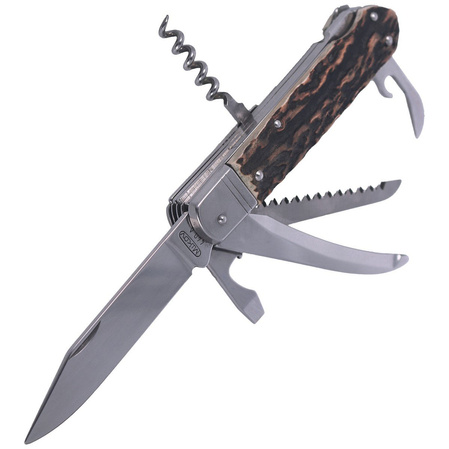 Nóż myśliwski Mikov Fixir Imit. Dear Stag 6ostrz (232-XH-6V)